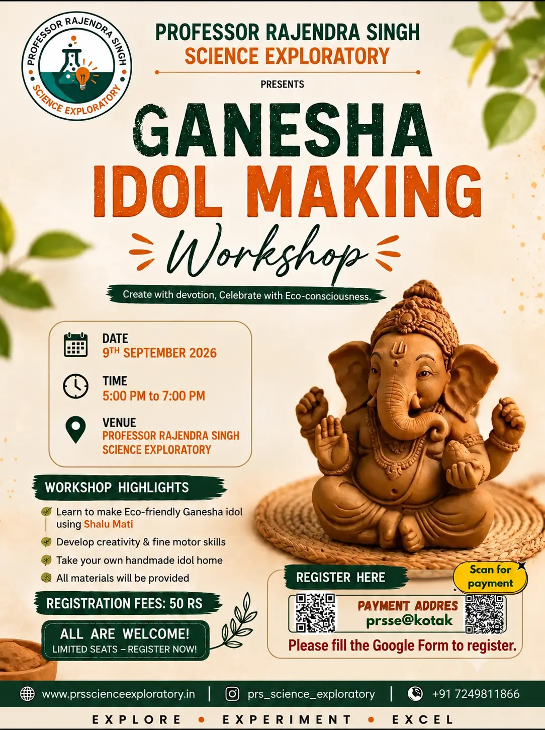 Ganesha Idol Making idol making competetion